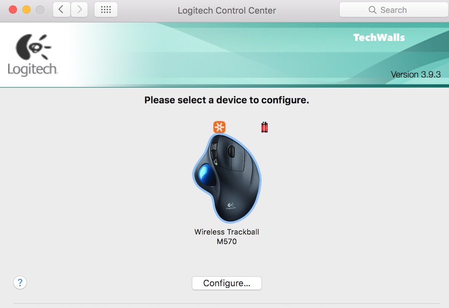 logitech control center mac 10.13